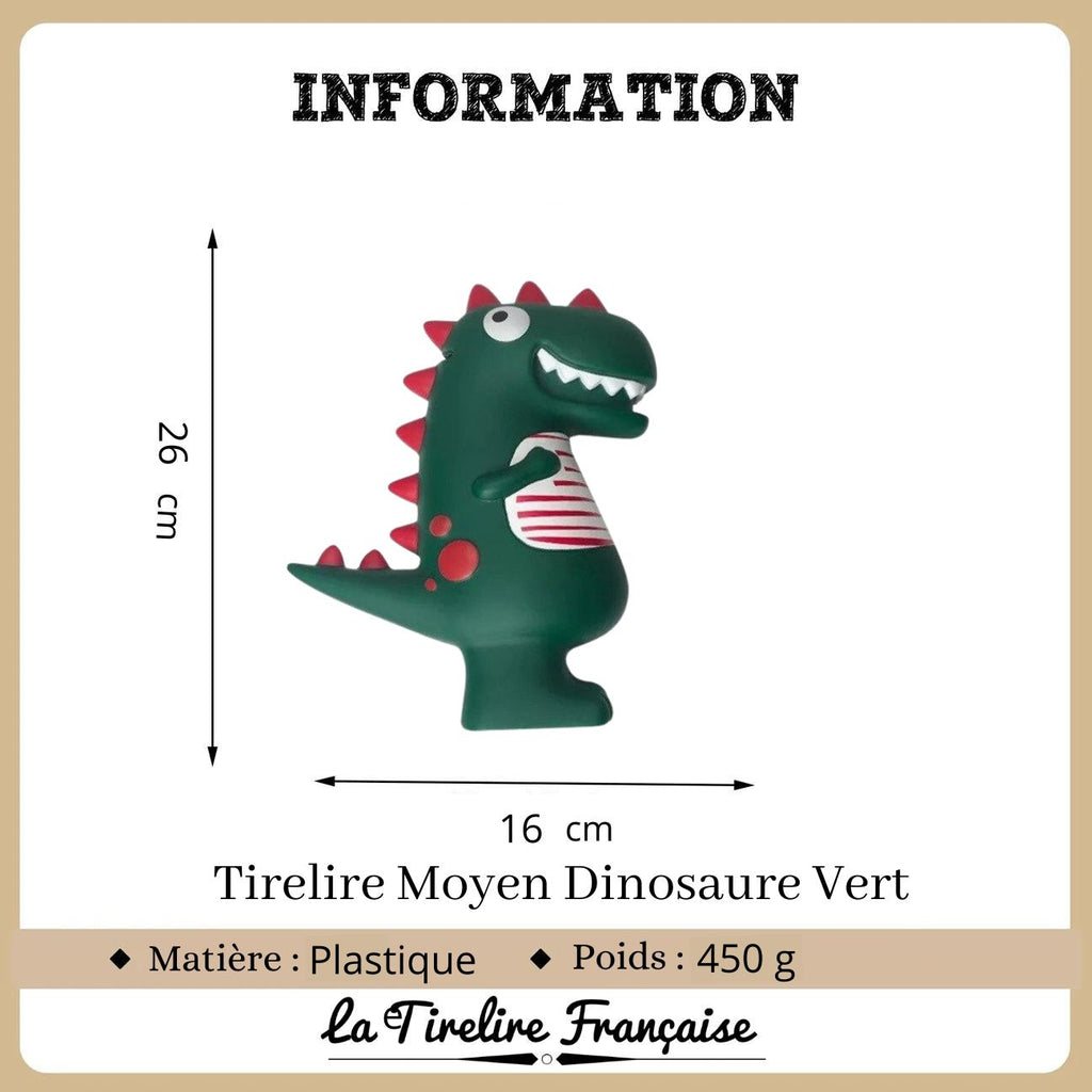 Tirelire dinosaure - legami votre boutique l Olaketal Cahors